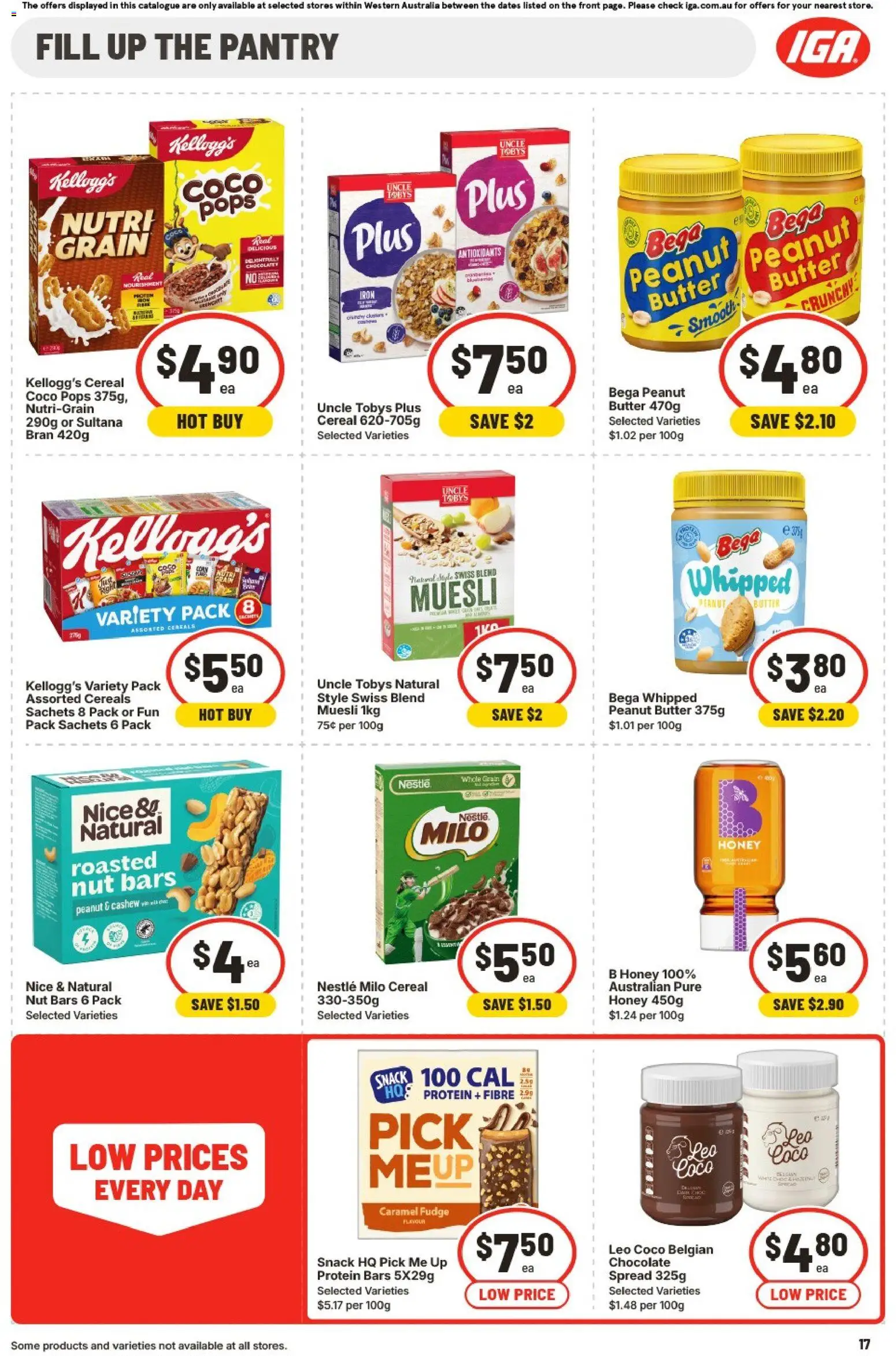 IGA catalogue - valid from 24.12.2025 | Page: 20 | Products: Butter, Honey, Cereal, Iron