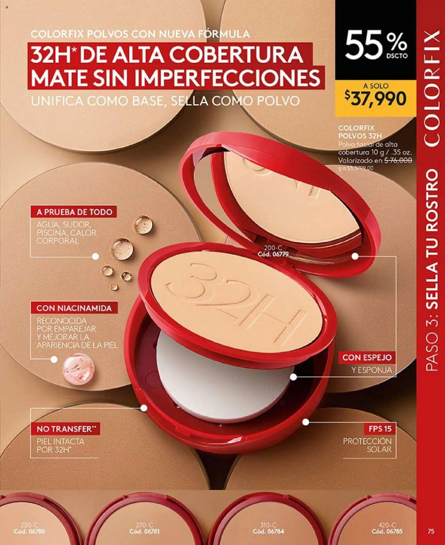 Ésika revista - valida desde el 30.01.2026 | Página: 72 | Productos: Esponja, Espejo, Polvo