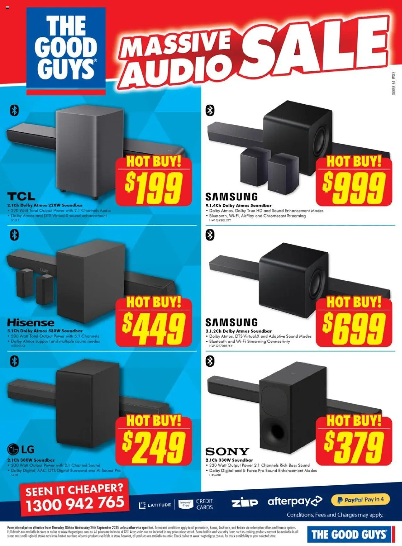 The Good Guys catalogue - valid from 17.09.2025 | Page: 8 | Products: Accessories, Digital, Audio