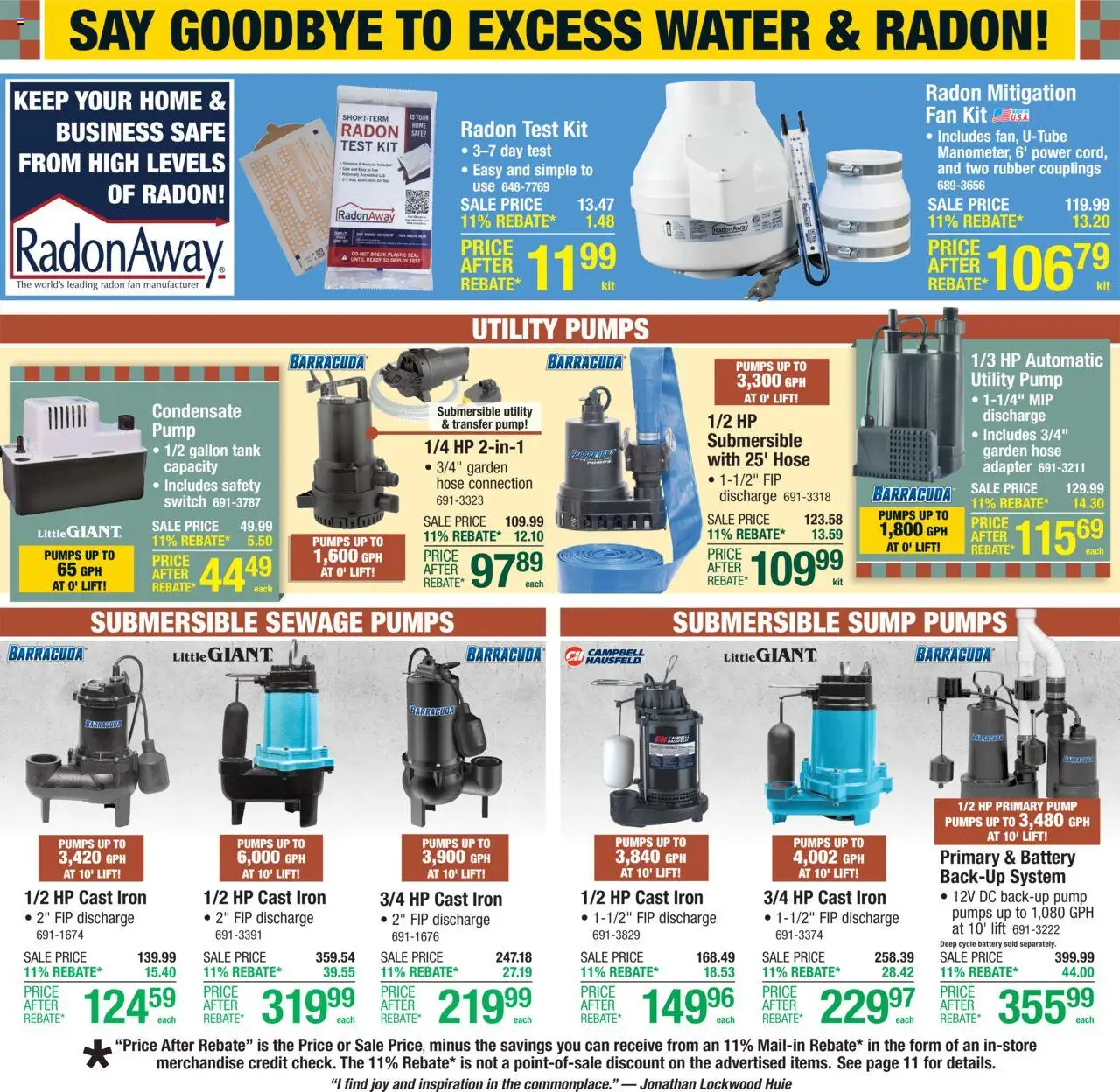 Menards Weekly Ad - valid from 17.09.2025 | Page: 19 | Products: Safe, Switch, Adapter, Fan