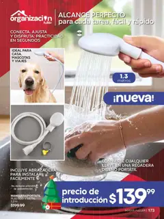 Vista previa de Fuller campaña 16 2025, nuevo folleto de la tienda, válido en México a partir del 12.11.2025 | Página: 175 | Productos: Manguera, Regadera, Llave