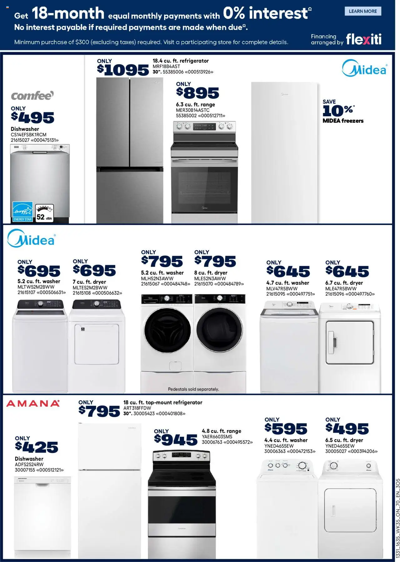 Rona flyer valid from 25.09.2025 | Page: 19 | Products: Refrigerator, Dryer, Dishwasher