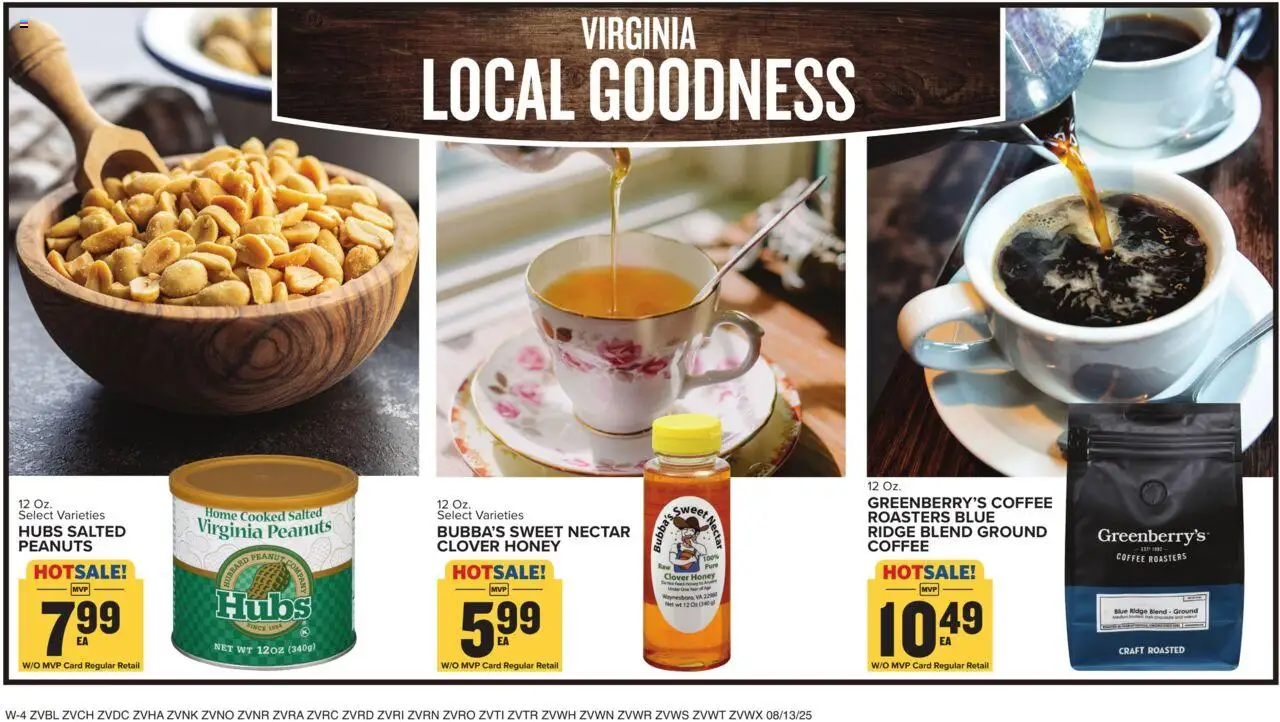 Food Lion Weekly Ad - valid from 13.08.2025 | Page: 18 | Products: Ridge, Coffee