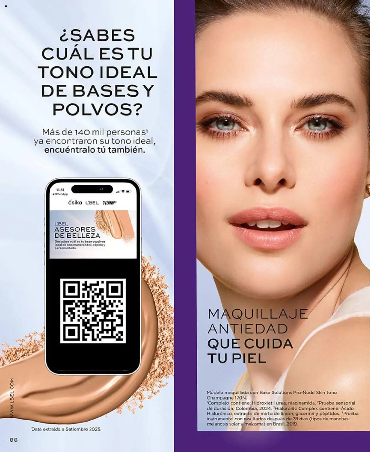 L'Bel revista - valida desde el 03.04.2026 | Página: 88 | Productos: Maquillaje