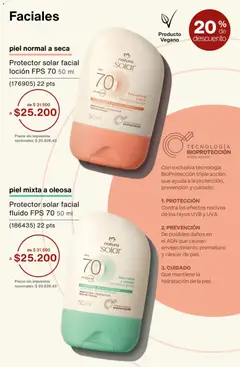 Vista previa Catálogo Natura Ciclo 1/2026 válido desde el 06.01.2026 | Página: 220 | Productos: Protector solar, Loción, Uva