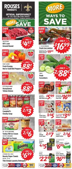 Preview of Rouses weekly ads valid from 05.11.2025