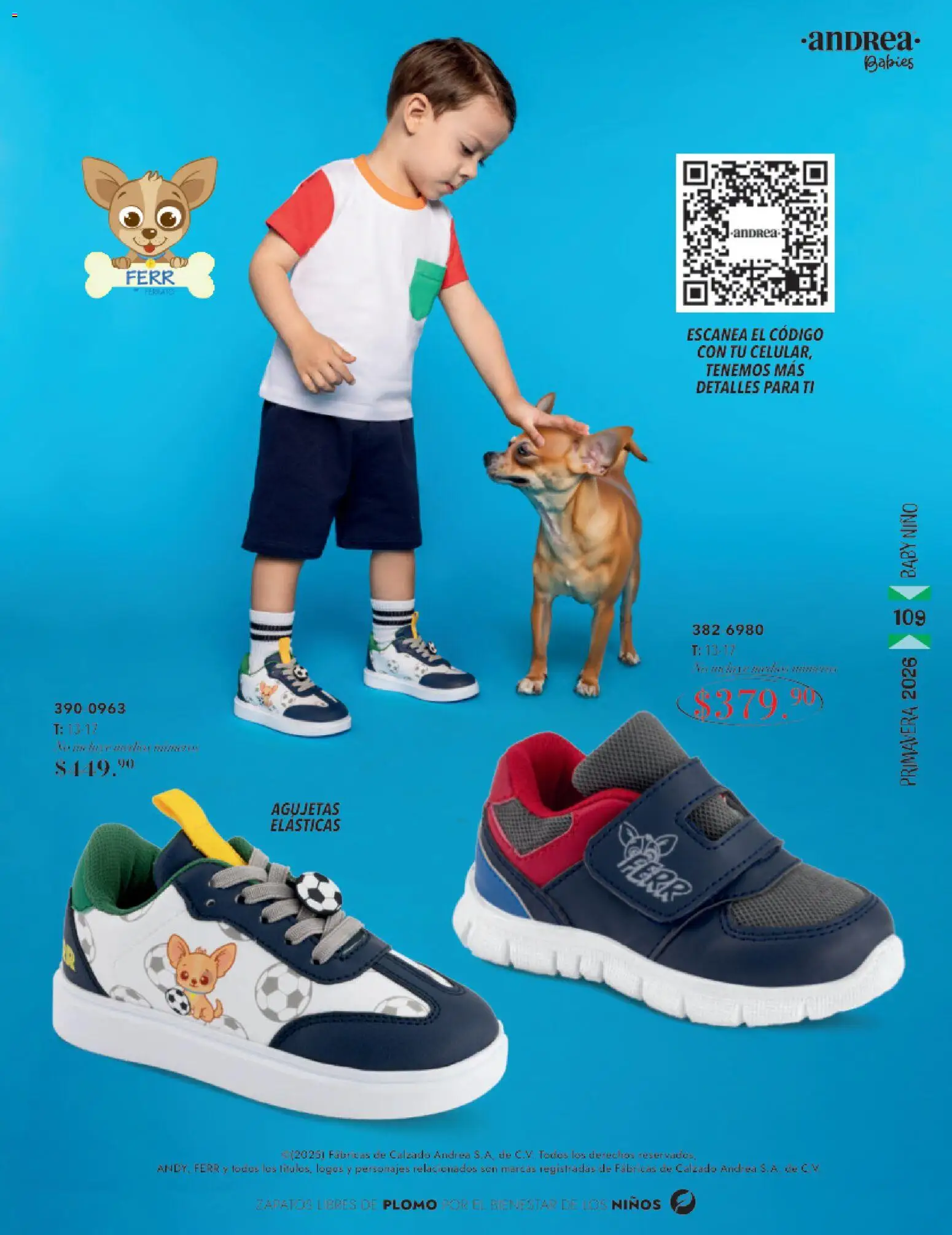 Nuevas ofertas de Andrea válidas en toda la República Mexicana desde el 25.01.2026. ¡Encuentra las mejores ofertas en Andrea catálogo Infantil Baby ! | Página: 33