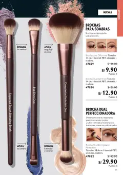 Catálogo Oriflame válido desde 13.09.2025 | Página: 41 | Productos: Brocha, Maquillaje, Corrector, Polvo
