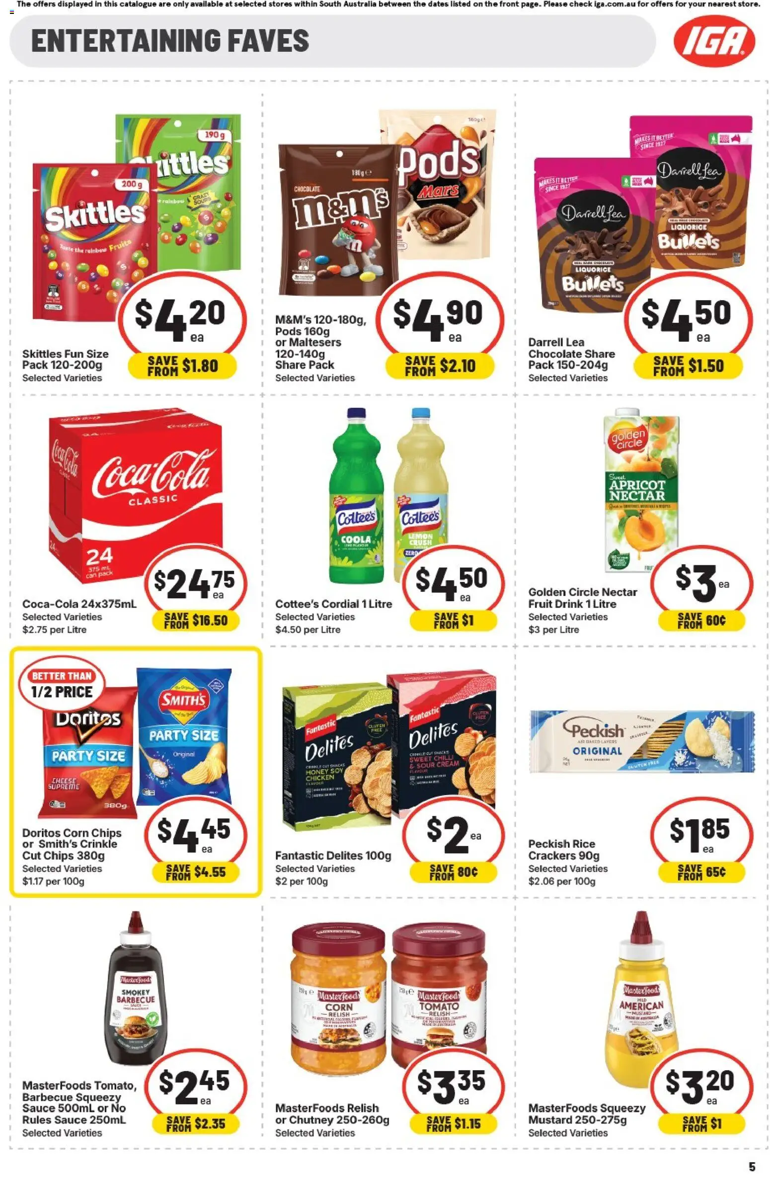 IGA catalogue - valid from 07.01.2026 | Page: 5 | Products: Powder, Light, Chicken, Laundry