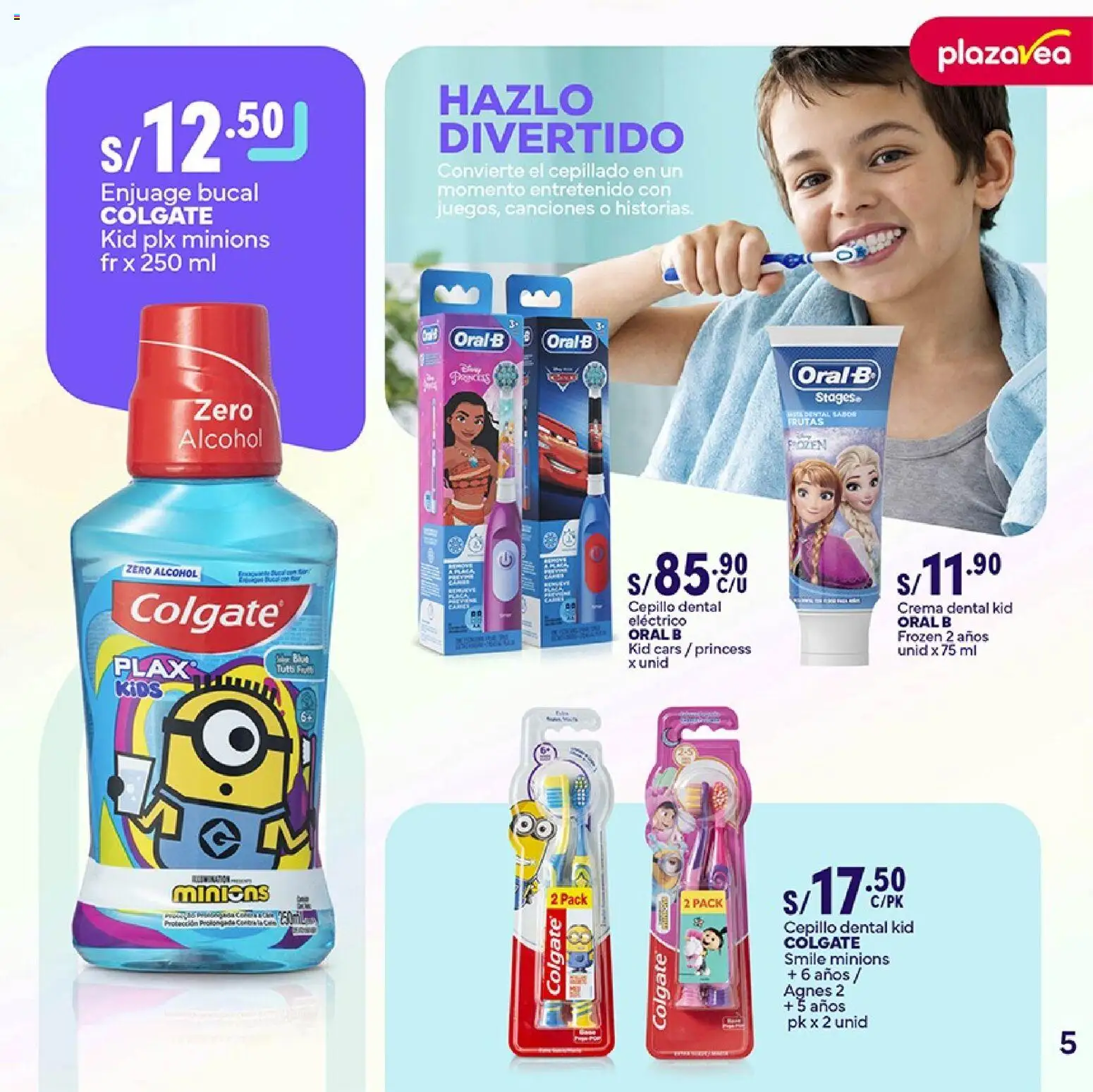 Catálogo Plaza Vea válido desde 23.03.2026 | Página: 5 | Productos: Crema