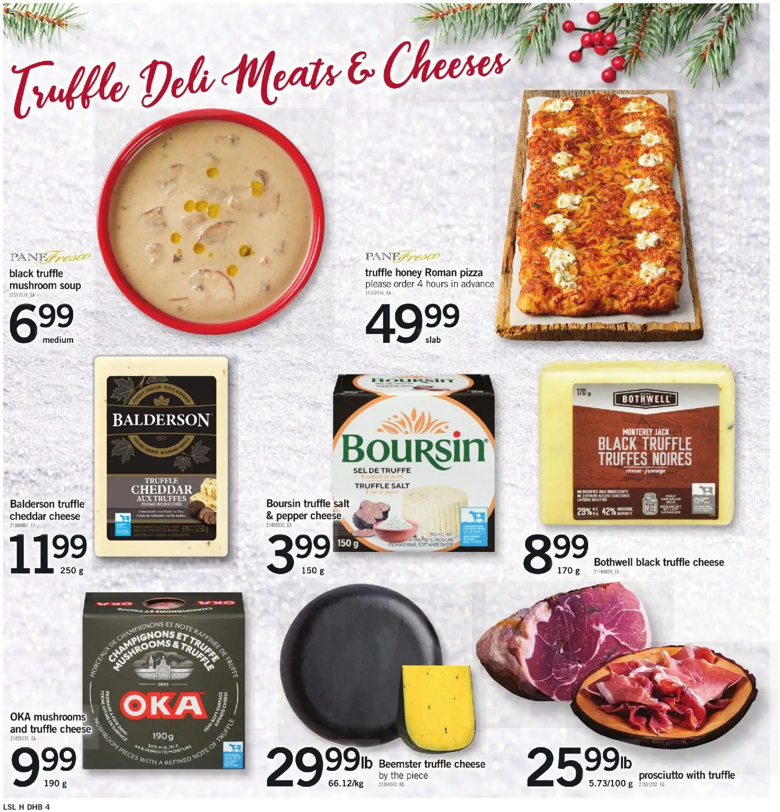 Loblaws flyer valid from 18.12.2025 | Page: 11 | Products: Milk, Cheese, Pizza