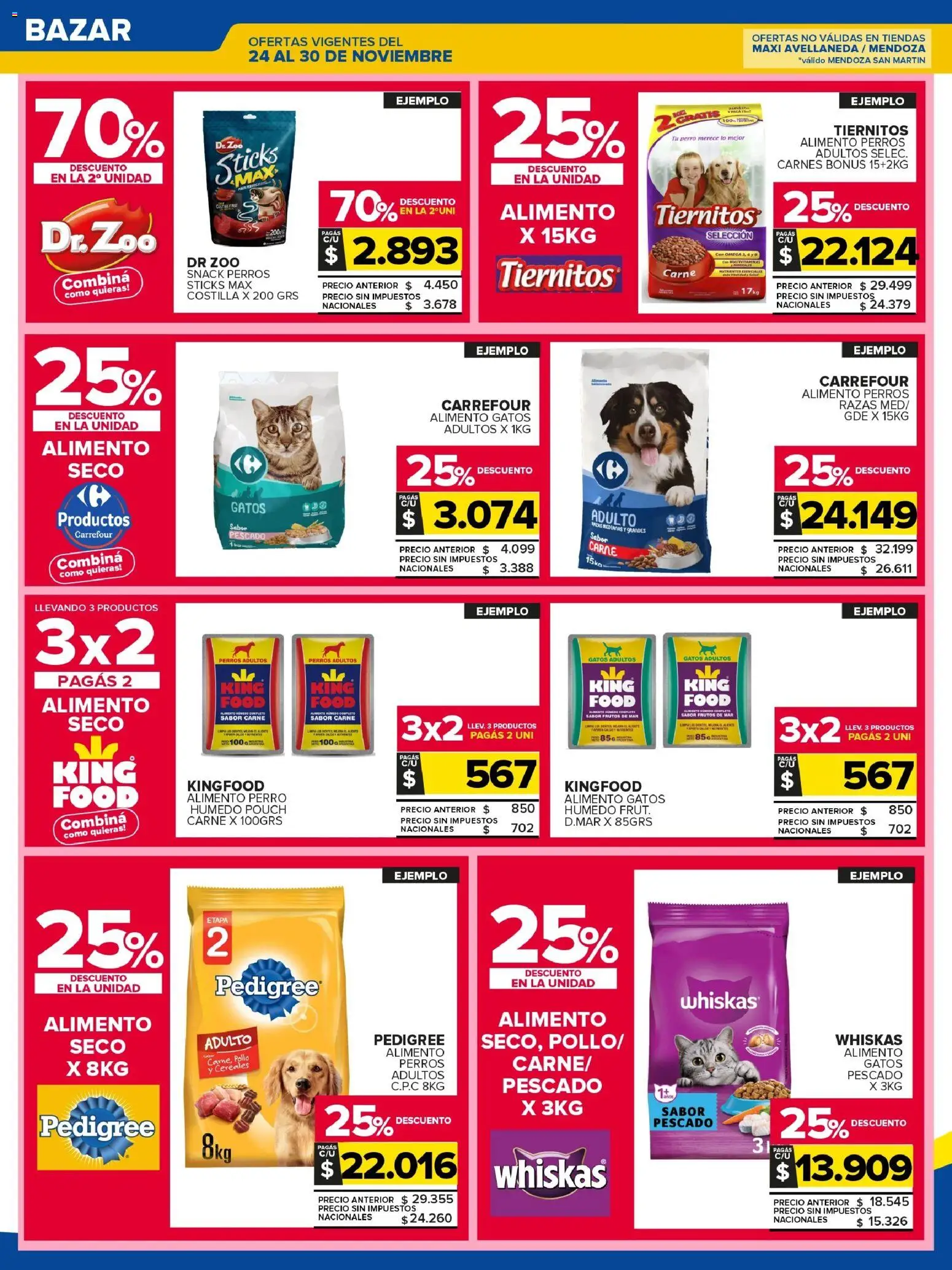 Carrefour Maxi catálogo │ válido desde el 24.11.2025 | Página: 25 | Productos: Pollo, Pescado, Cereales
