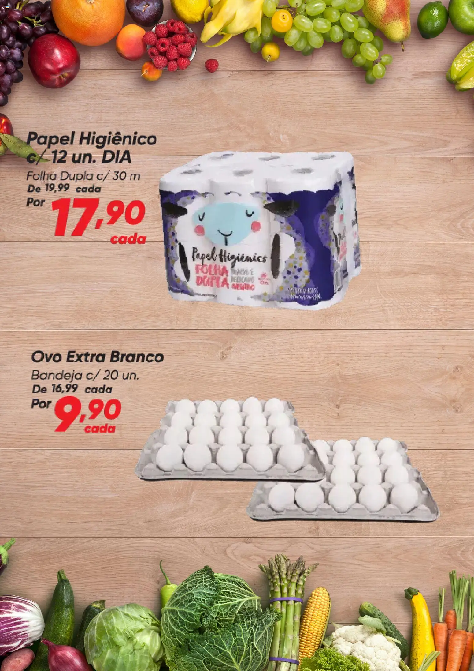 Dia Folheto - válido de 30.10.2025 | Página: 2 | Produtos: Bandeja, Papel higiênico