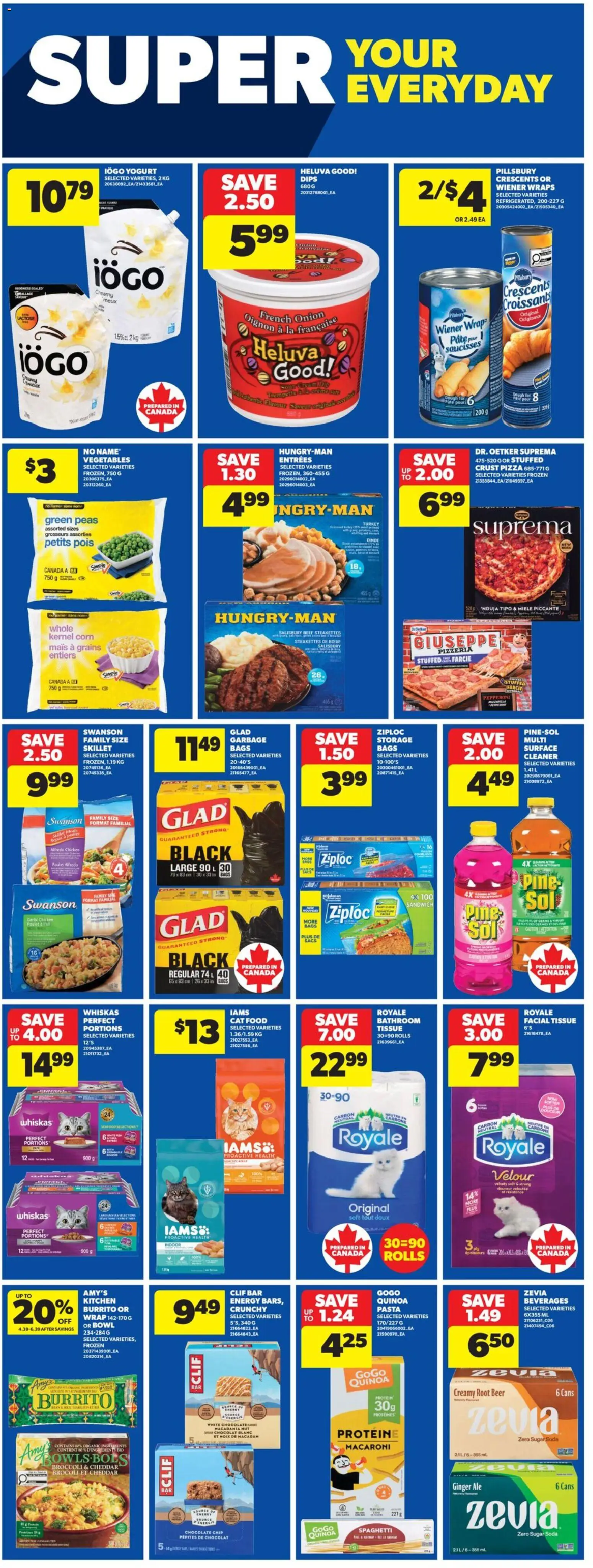 Real Canadian Superstore flyer valid from 12.02.2026 | Page: 18 | Products: Beef, Yogurt, Pizza, Beer