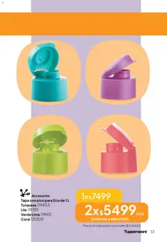 Vista previa Tupperware Folleto válido desde el 10.04.2026 | Página: 34 | Productos: Pico, Lima