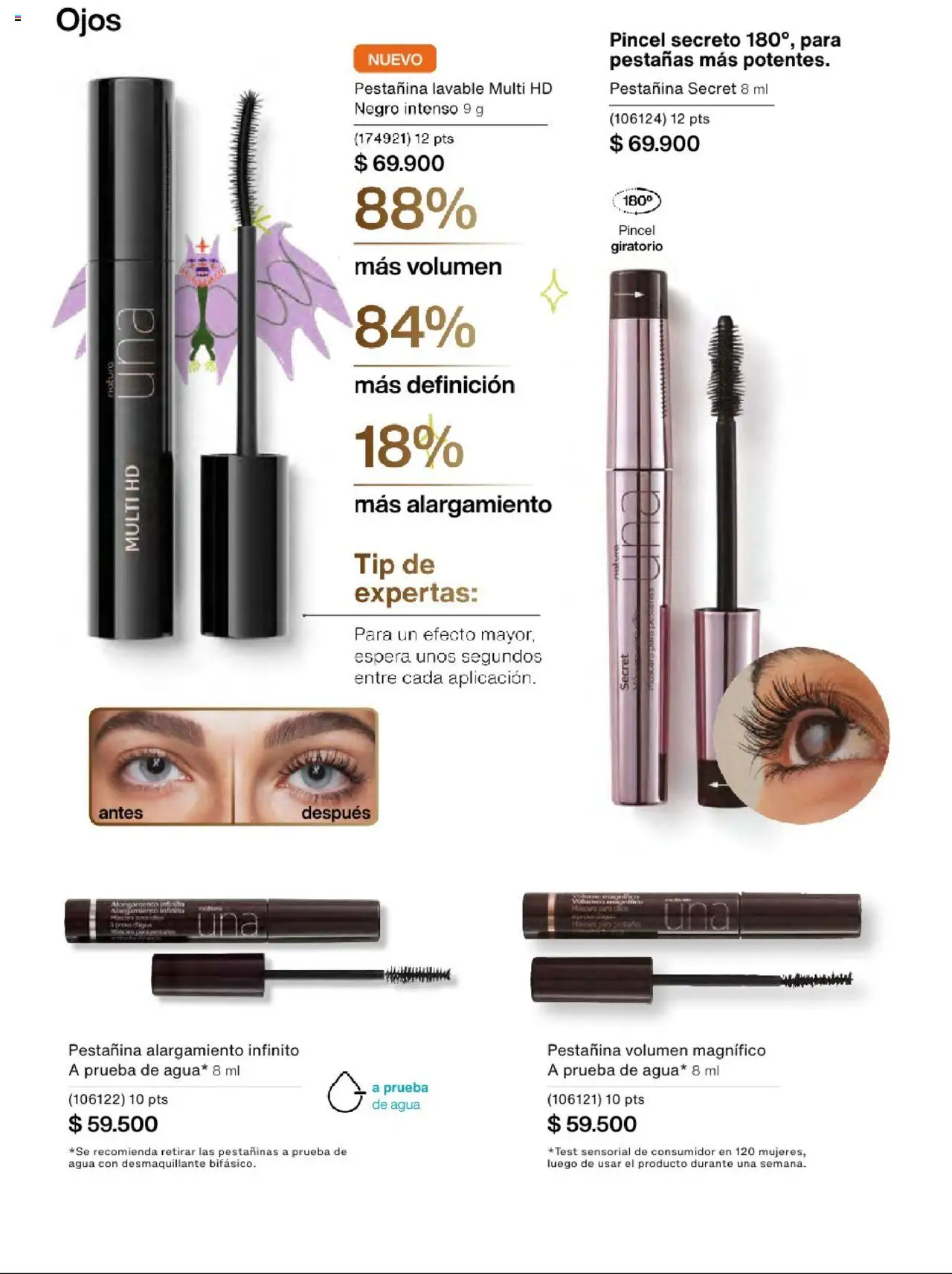 Natura revista - valida desde el 03.09.2025 | Página: 57 | Productos: Agua, Desmaquillante