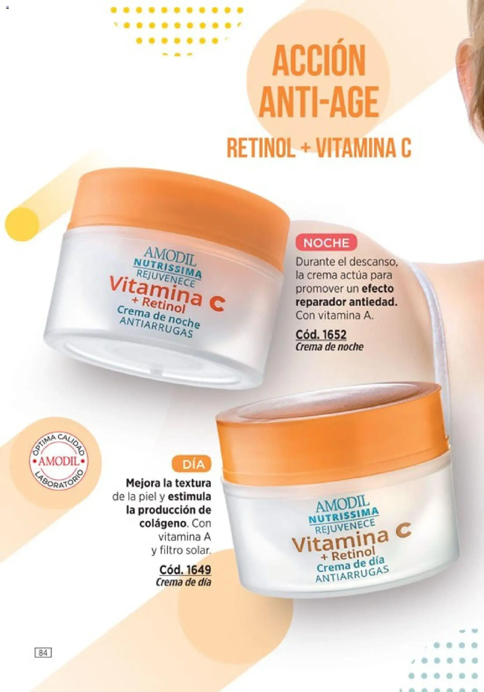 Catálogo Amodil Campaña 6 │ válido desde el 04.03.2026 | Página: 84 | Productos: Crema