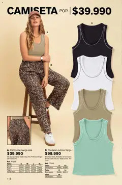 Leonisa - Catálogo principal -  Vista previa de la revista de la tienda Leonisa valido desde el 01.10.2025 | Página: 118 | Productos: Camiseta, Camiseta manga sisa