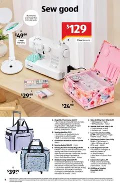 Preview of Aldi catalogue  - valid from 29.04.2026 | Page: 6 | Products: Table, Lamp, Scissors, Trolley