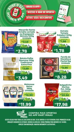 Mart Minas - Ofertas Semanal - Pré-Visualização do folheto da loja Mart Minas, válido de 26.01.2026