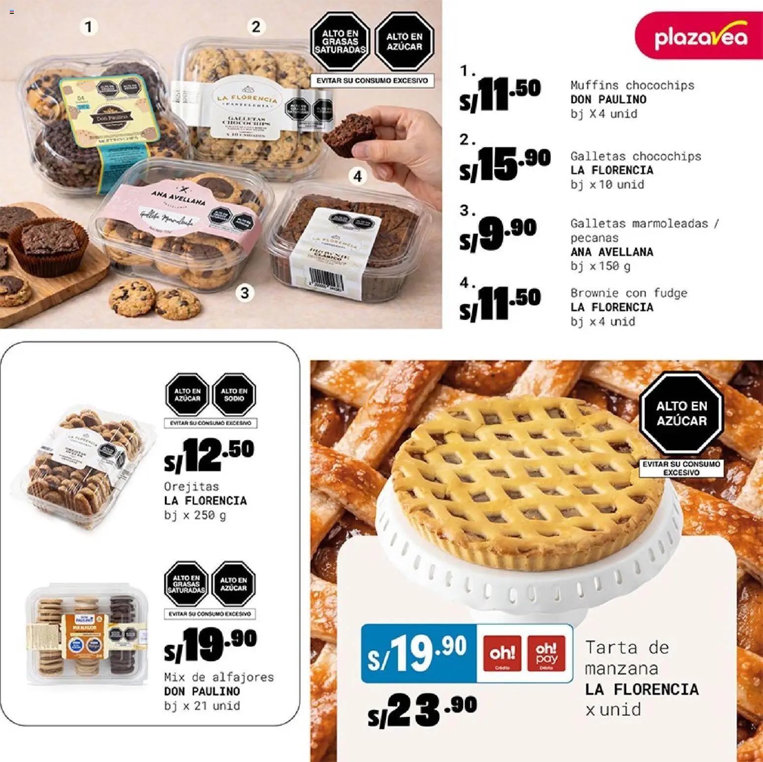 Catálogo Plaza Vea válido desde 02.03.2026 | Página: 3 | Productos: Galletas