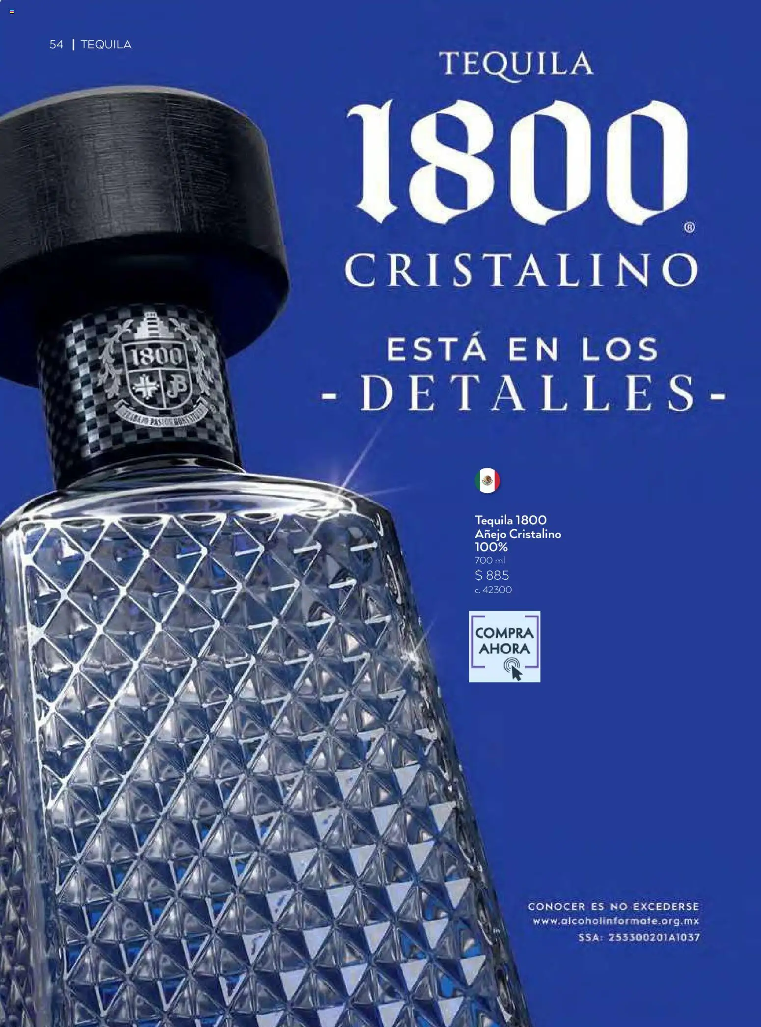 Nuevas ofertas de Bodegas Alianza válidas en toda la República Mexicana desde el 01.01.2026. ¡Encuentra las mejores ofertas en Bodegas Alianza catálogo! | Página: 56 | Productos: Tequila