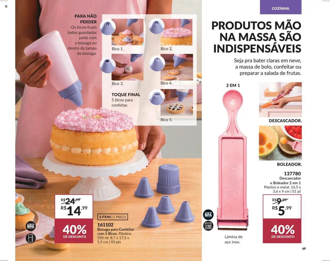 Avon Folheto - válido de 26.09.2025 | Página: 69 | Produtos: Massa, Bico, Salada