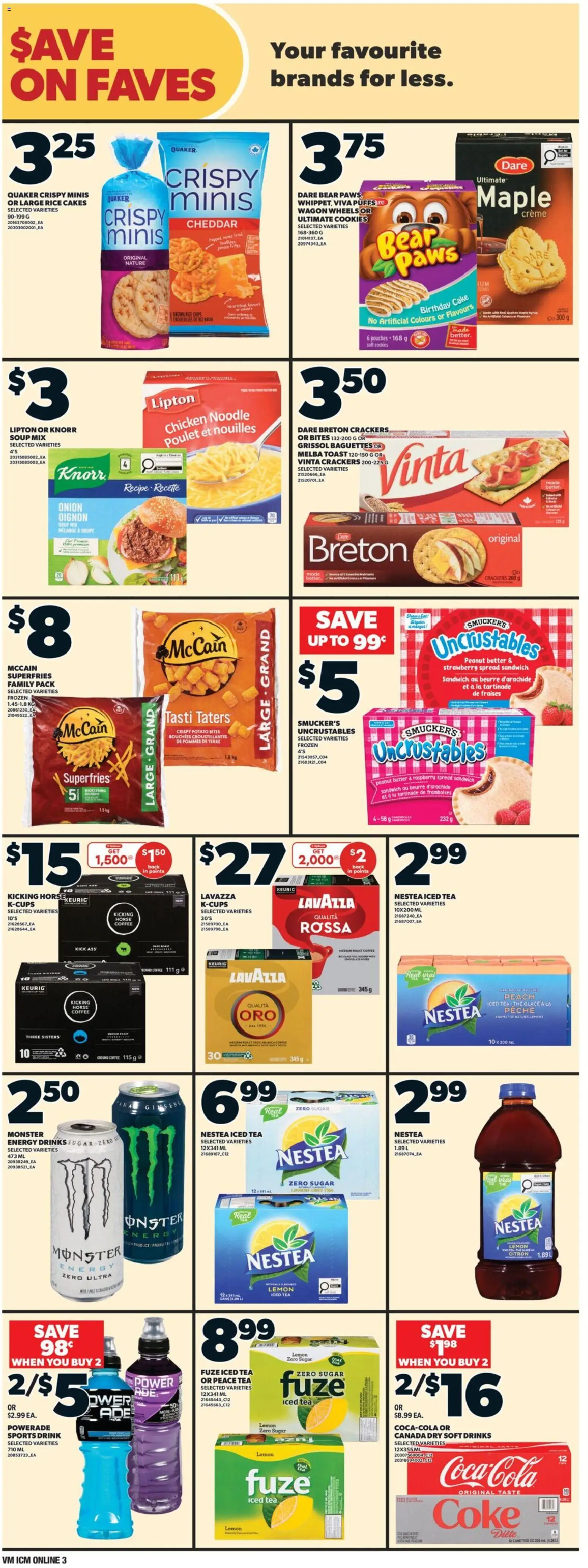 Valu Mart flyer valid from 05.03.2026 | Page: 5 | Products: Rice, Tea, Cookies, Chocolate