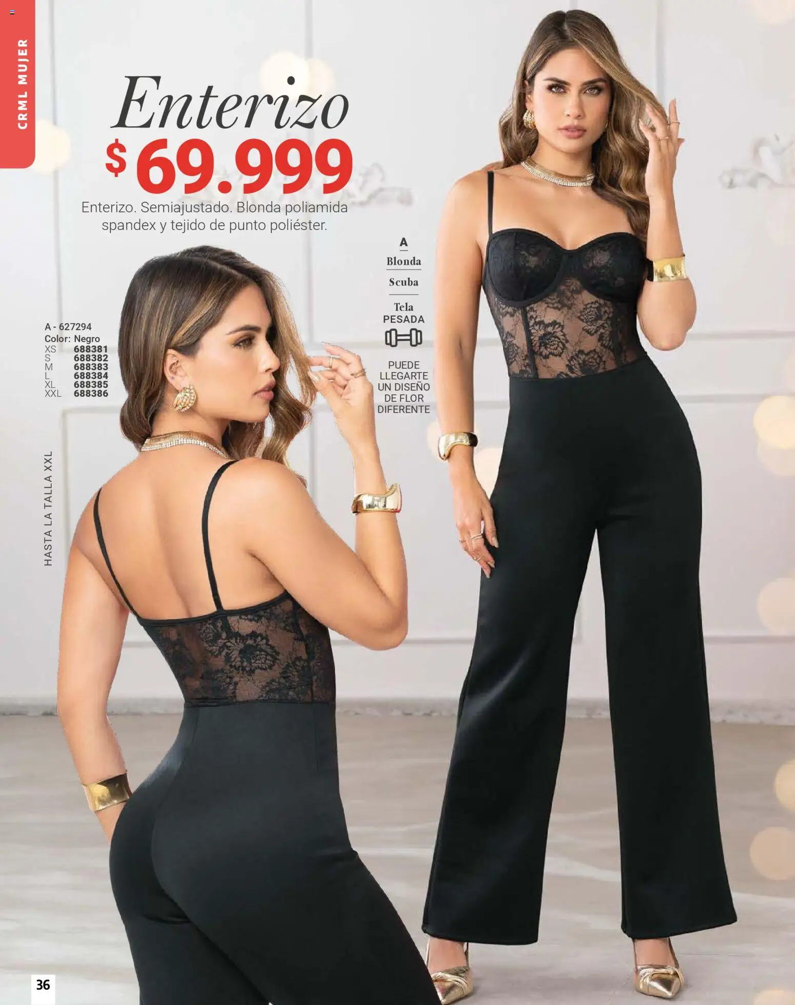 Carmel revista - valida desde el 01.01.2026 | Página: 36 | Productos: Enterizo