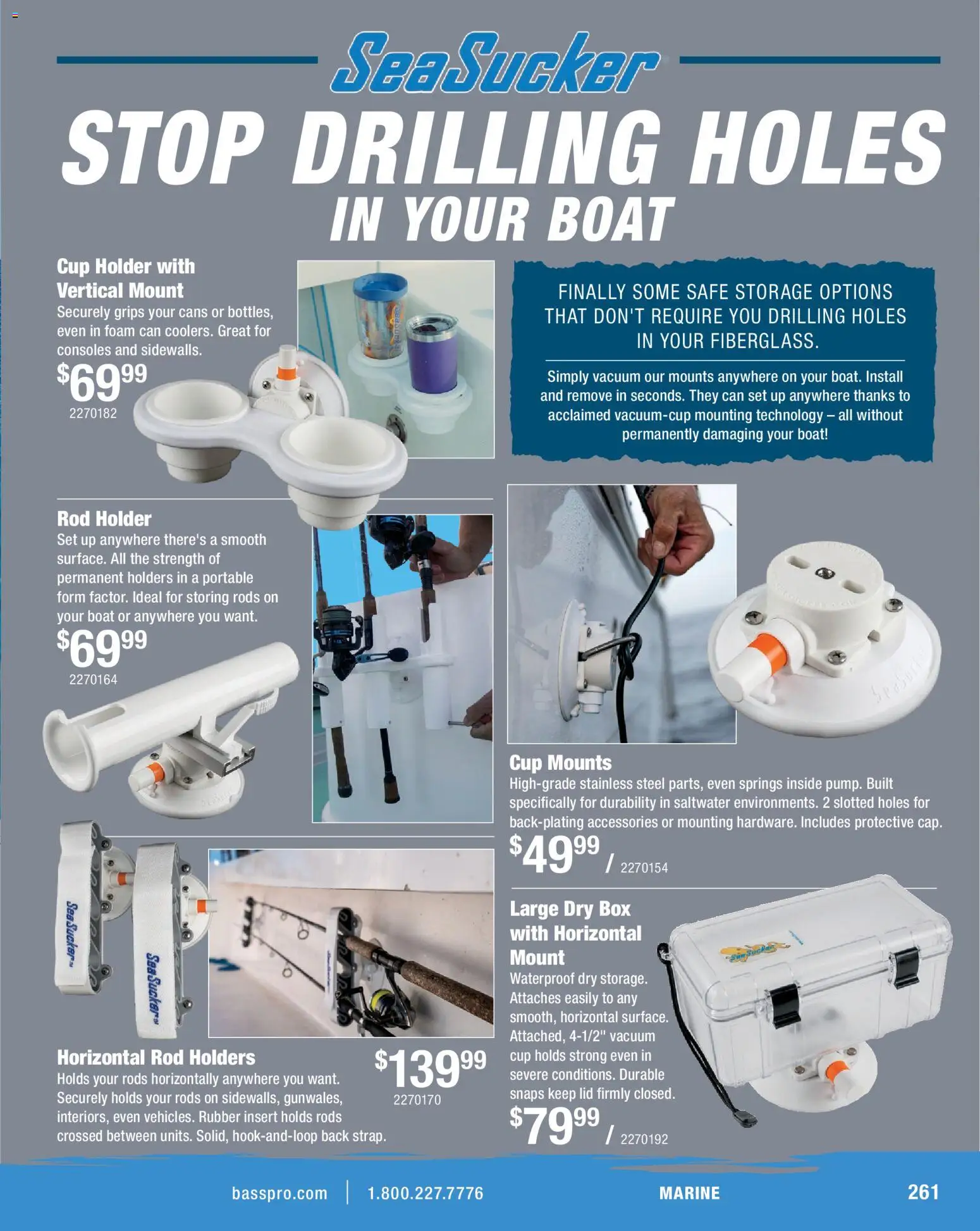 Cabela's Saltwater Specialist 26 - valid from 15.12.2025 | Page: 261 | Products: Safe, Vacuum, Box, Rod