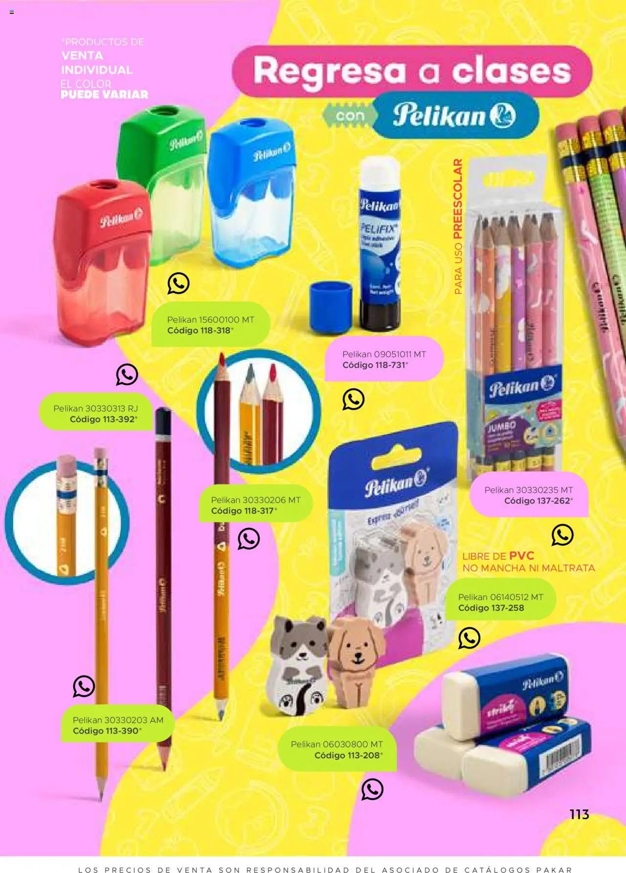 Nuevas ofertas de SC Pakar válidas en toda la República Mexicana desde el 24.07.2025. ¡Encuentra las mejores ofertas en SC Pakar - Catálogo Nina otoño / invierno! | Página: 113