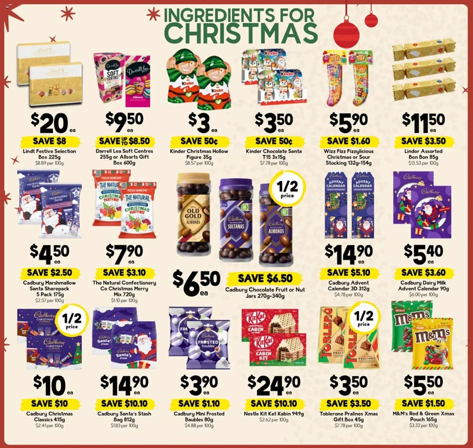 Drakes catalogue - valid from 26.11.2025 | Page: 3 | Products: Box, Almonds, Chocolate, Bag