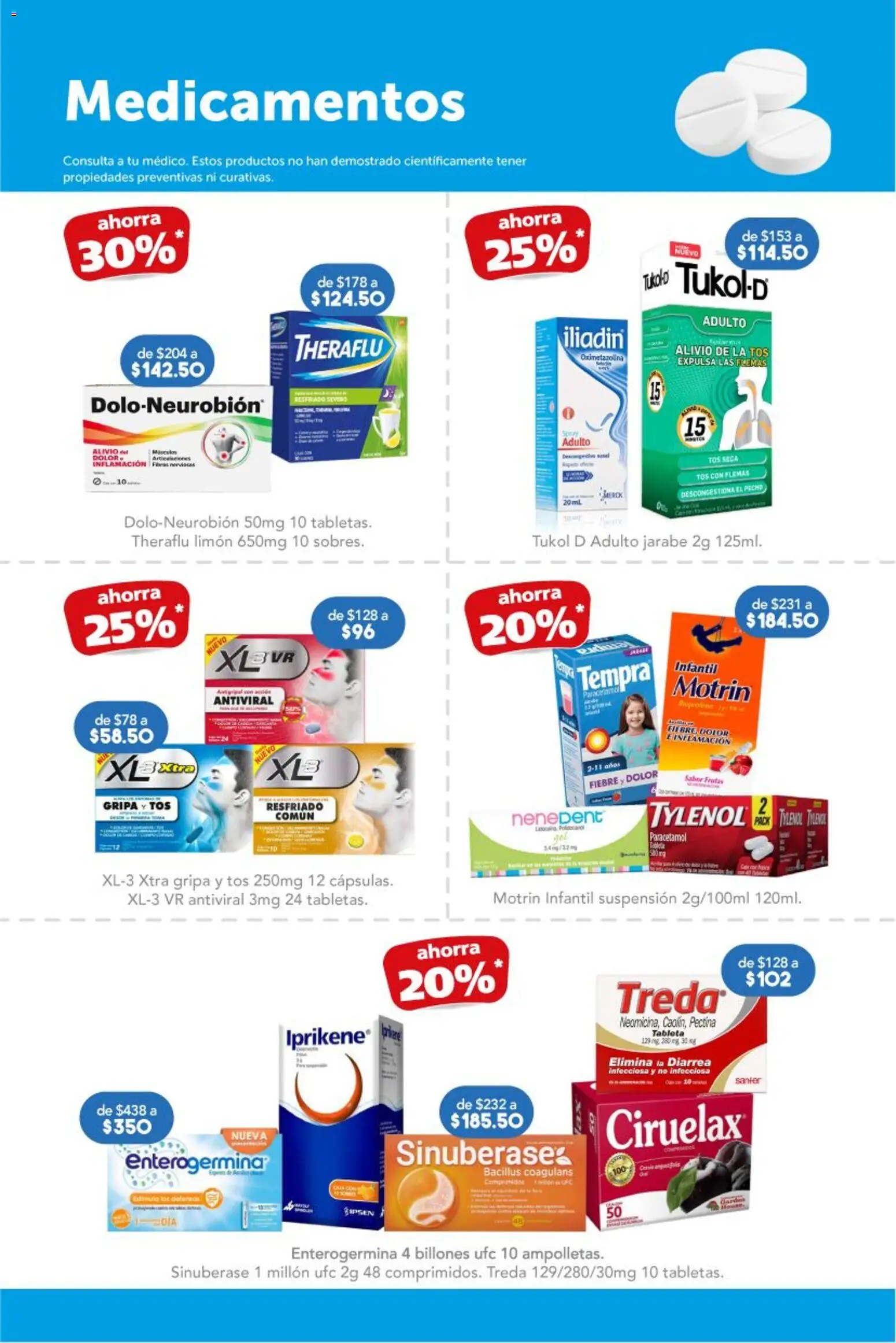 Nuevas ofertas de Farmacia San Pablo válidas en toda la República Mexicana desde el 18.11.2025. ¡Encuentra las mejores ofertas en Farmacia San Pablo catálogo! | Página: 6 | Productos: Limón, Antigripal, Tableta