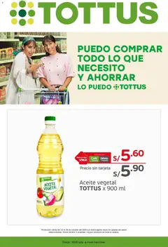Vista previa de folleto Catálogo Tottus  de la Tottus válido desde 23.10.2025