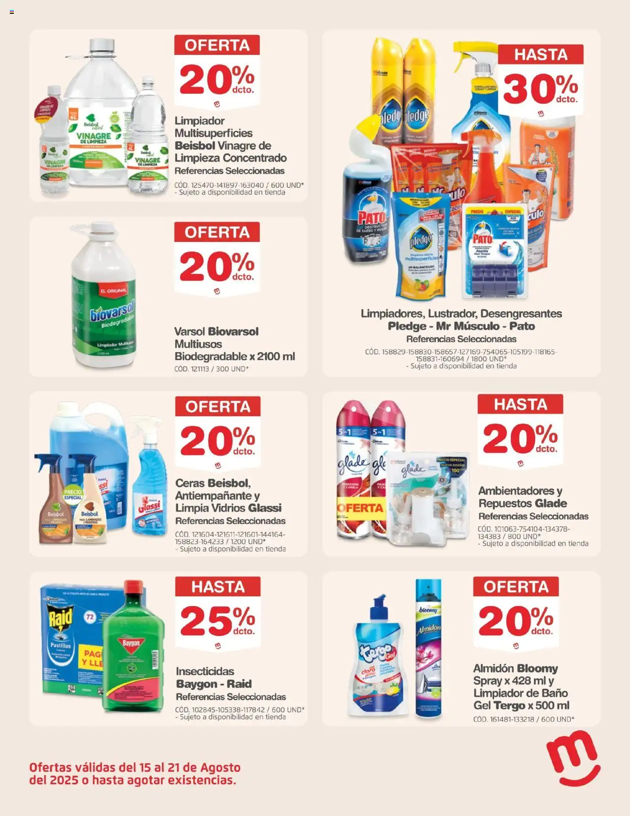 Makro revista - valida desde el 15.08.2025 | Página: 30 | Productos: Limpiador, Baño, Vinagre