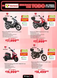 Vista previa de Soriana - Seguimos con todo Mercado Nacional, nuevo folleto de la tienda, válido en México a partir del 18.11.2025 | Página: 28 | Productos: Usb, Alarma, Té