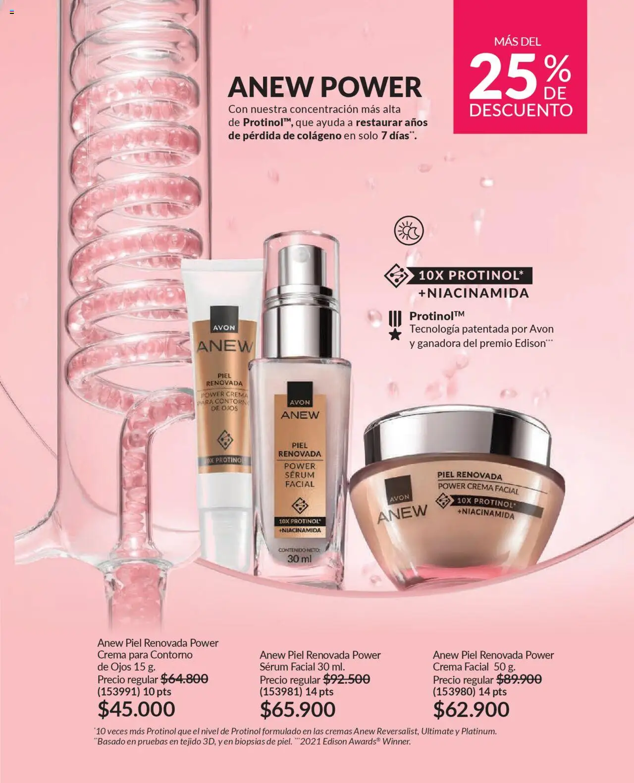 Avon revista - valida desde el 12.09.2025 | Página: 98 | Productos: Crema, Serum, Contorno, Contorno de ojos