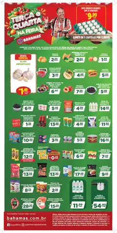 Bahamas Supermercados - Ofertas Terça e Quarta na Feira - Pré-Visualização do folheto da loja Bahamas Supermercados, válido de 27.01.2026