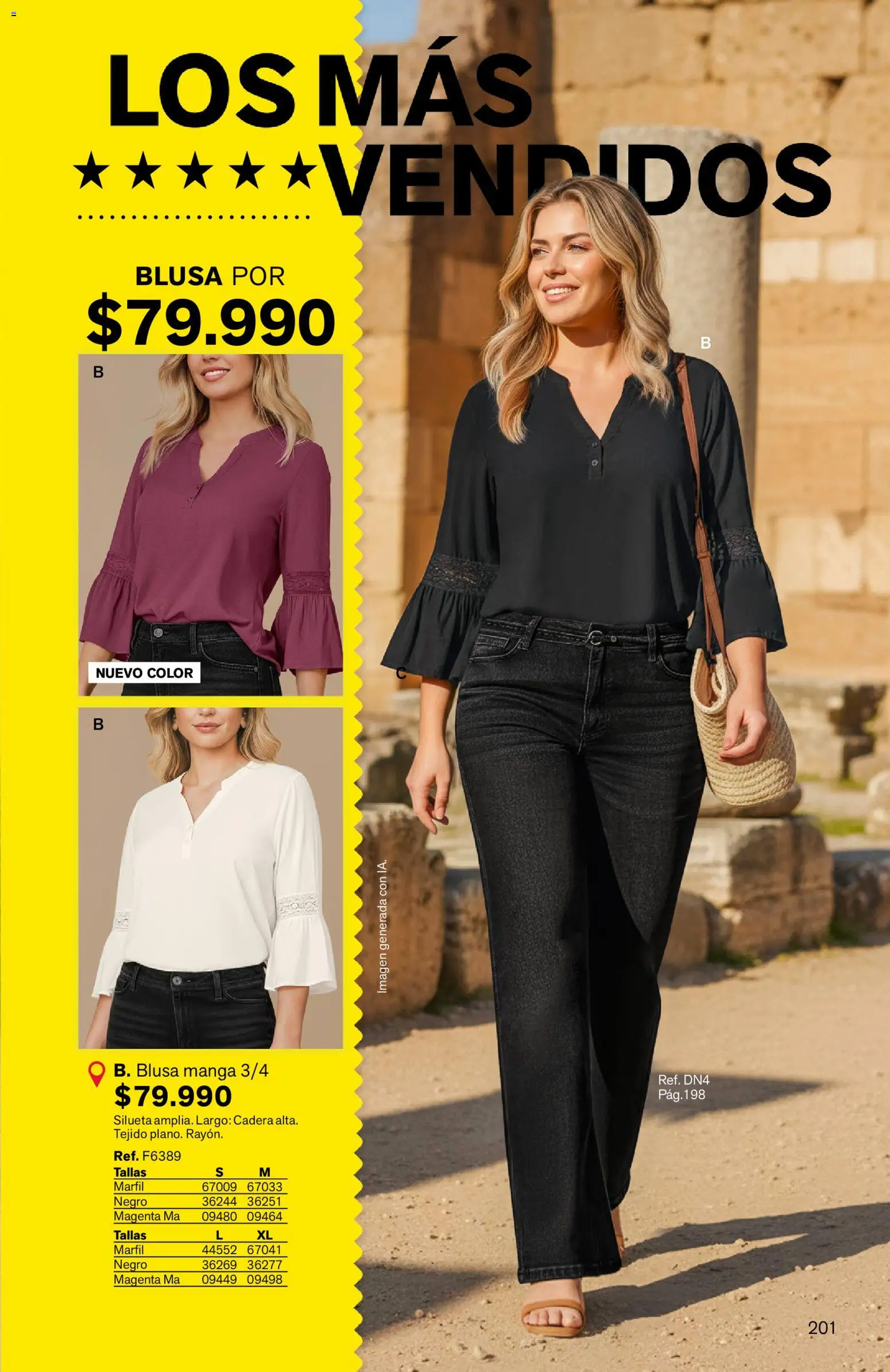 Leonisa revista - valida desde el 03.04.2026 | Página: 201 | Productos: Blusa