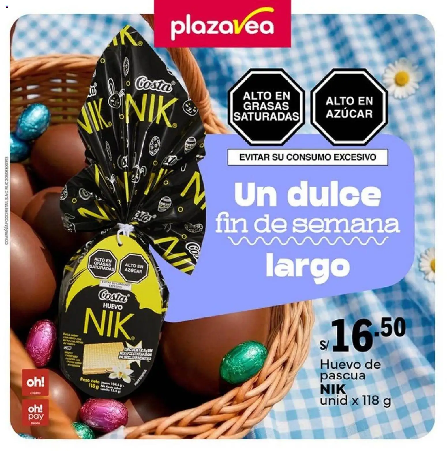 Catálogo Plaza Vea válido desde 23.03.2026 | Página: 1 | Productos: Peso