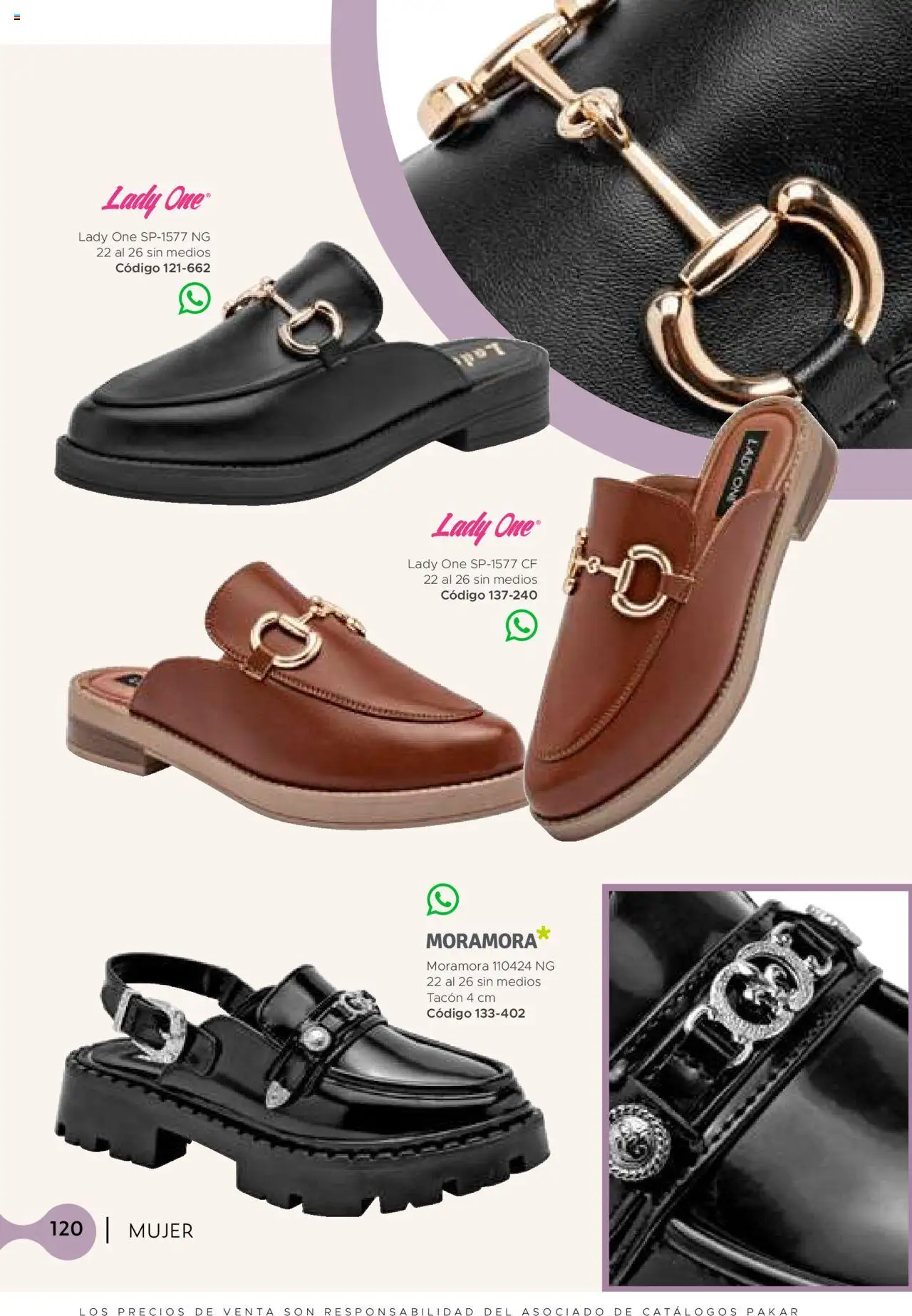 Nuevas ofertas de SC Pakar válidas en toda la República Mexicana desde el 24.07.2025. ¡Encuentra las mejores ofertas en SC Pakar Catálogo Mujer otoño / invierno! | Página: 120