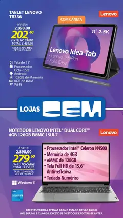 Lojas Cem - Ofertas atuais - Pré-Visualização do folheto da loja Lojas Cem, válido de 01.04.2026 | Página: 14