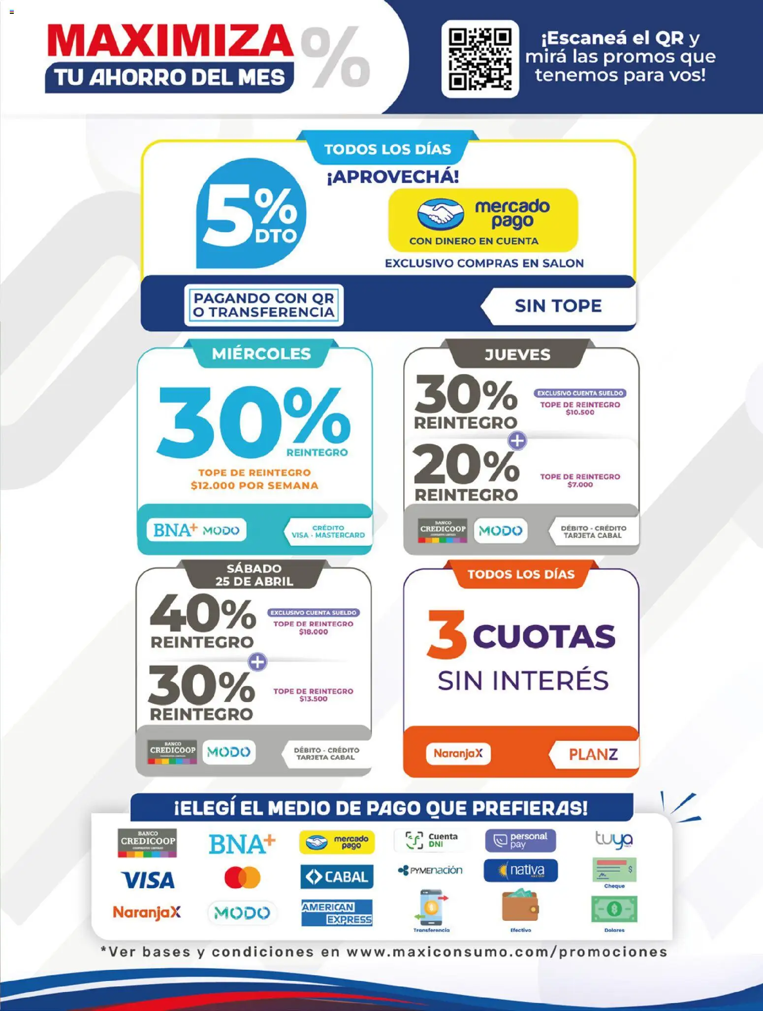 Maxiconsumo ofertas │ válido desde el 13.04.2026 | Página: 31 | Productos: Banco
