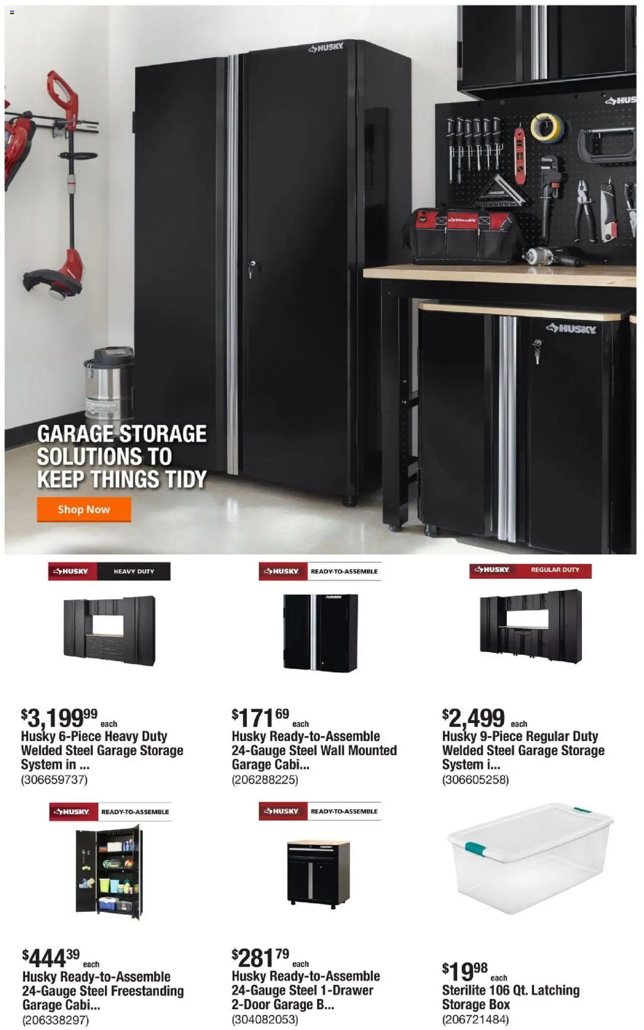 Home Depot Weekly Ad - FL - valid from 02.10.2025 | Page: 4 | Products: Vacuum, Box