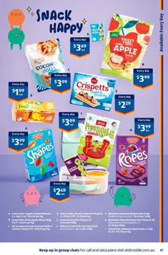 Preview of Catalogue Aldi - valid from 14.01.2026 | Page: 17 | Products: Yoghurt, Juice, Peach, Raspberry