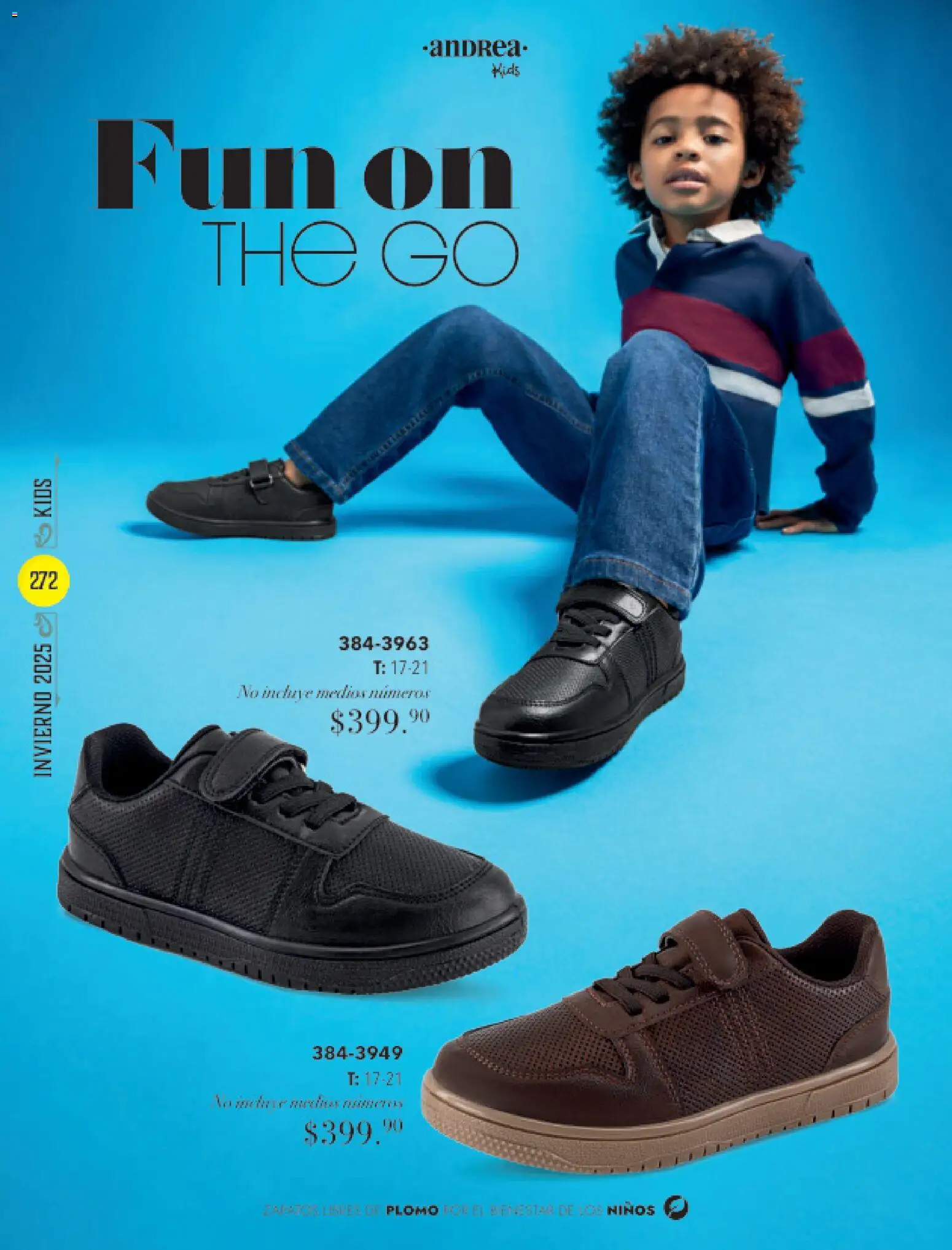 Nuevas ofertas de Andrea válidas en toda la República Mexicana desde el 26.11.2025. ¡Encuentra las mejores ofertas en Andrea catálogo Invierno! | Página: 272 | Productos: Zapatos