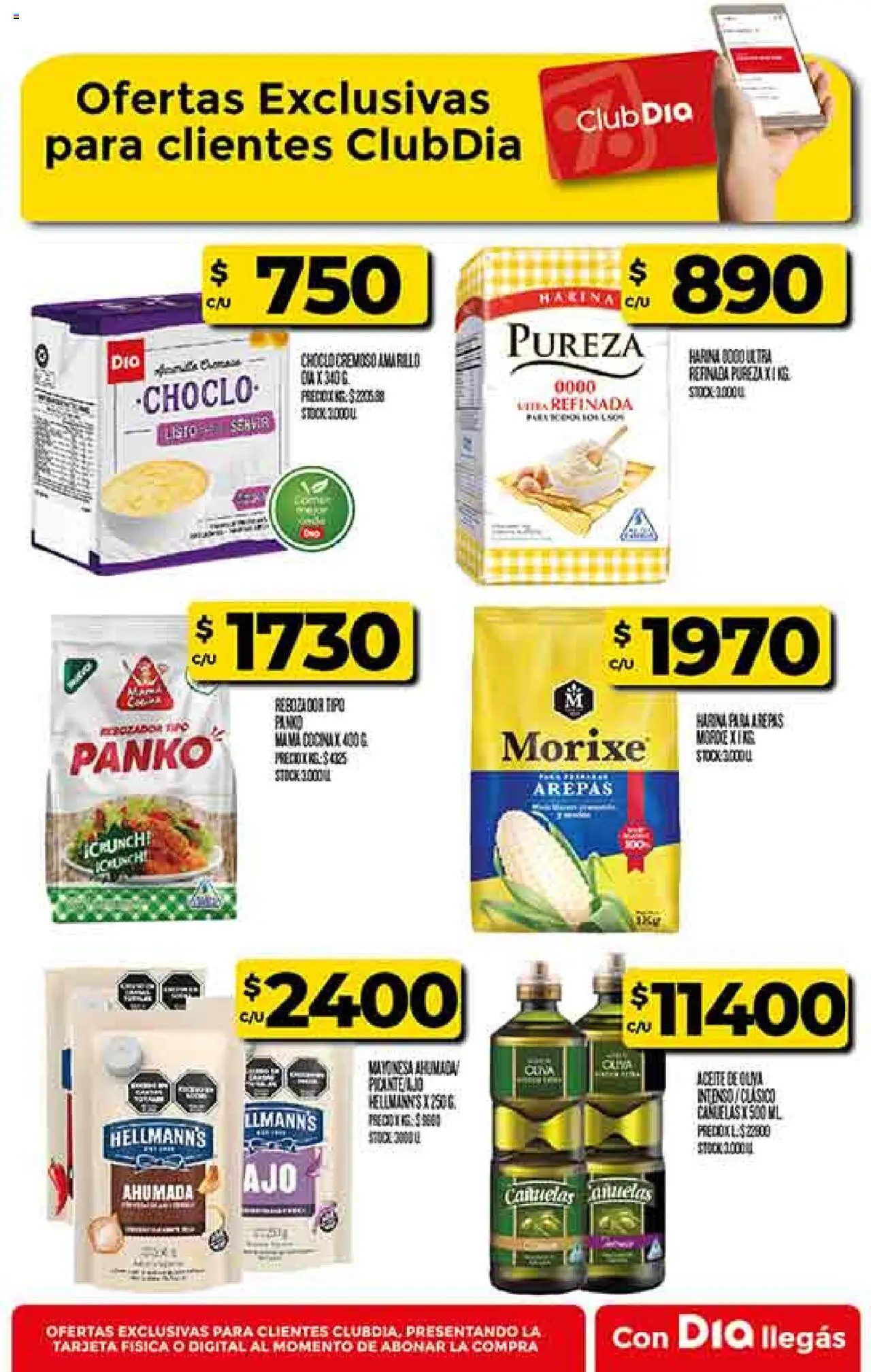 Supermercado DIA Ofertas │ válido desde el 06.08.2025 | Página: 46 | Productos: Cocina, Choclo, Harina, Aceite