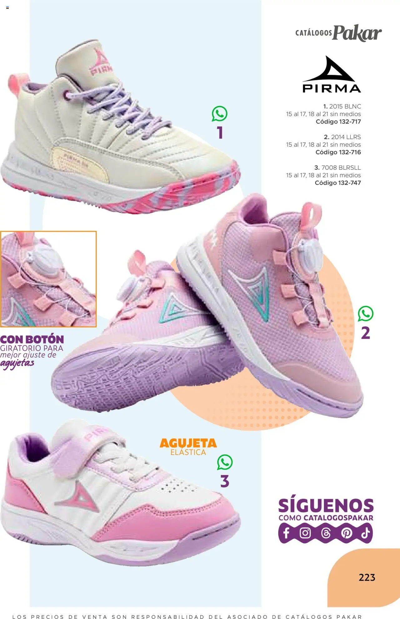 Nuevas ofertas de SC Pakar válidas en toda la República Mexicana desde el 24.07.2025. ¡Encuentra las mejores ofertas en SC Pakar - Catálogo Nina otoño / invierno! | Página: 223