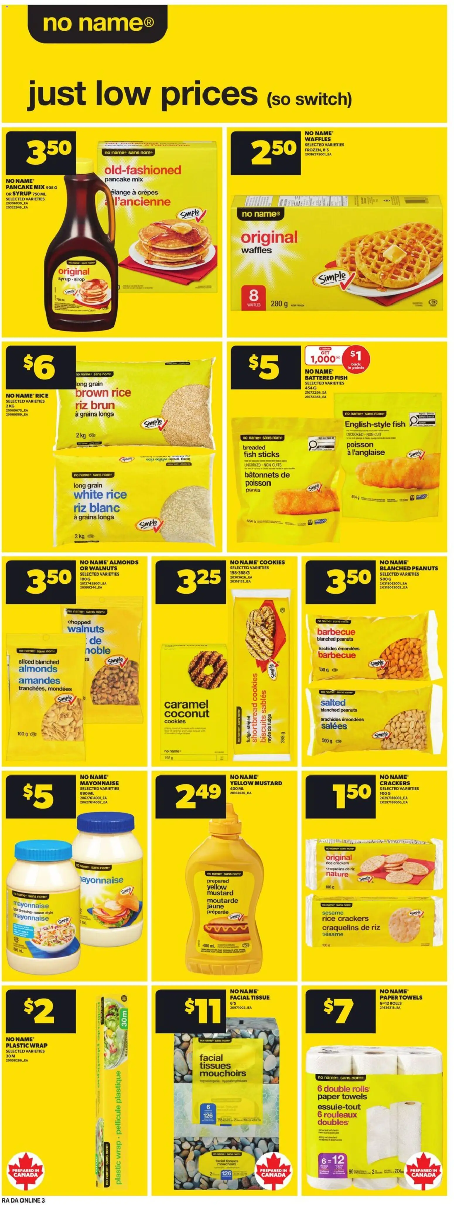 Atlantic Superstore flyer valid from 08.01.2026 | Page: 12 | Products: Rice, Fish, Cookies