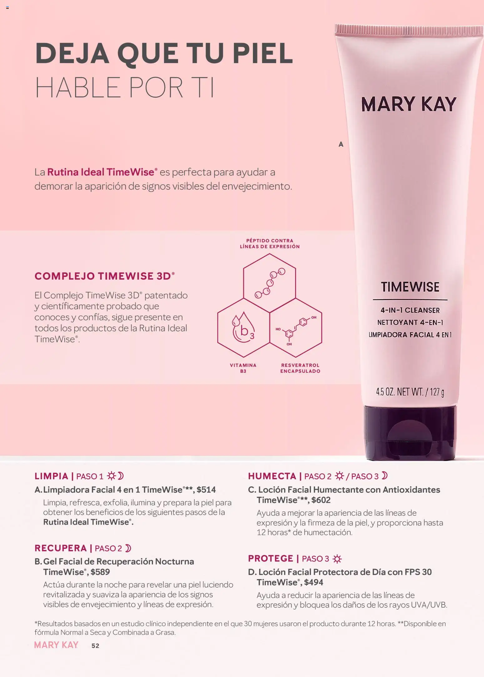 Nuevas ofertas de Mary Kay válidas en toda la República Mexicana desde el 01.04.2026. ¡Encuentra las mejores ofertas en Catálogo Mary Kay Abril 2026! | Página: 52